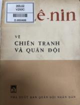 Về chiến tranh và quân đội / V.I. Lênin
