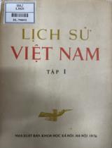 Lịch sử Việt Nam / T. 1