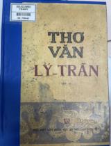 Thơ văn Lý - Trần / Biên soạn: Đào Phương Bình, Phạm Đức Duật, Trần Nghĩa,... Chỉ đạo và duyệt: Đặng Thai Mai, Cao Xuân Huy . T. 3