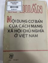 Nội dung cơ bản của cách mạng xã hội chủ nghĩa ở Việt Nam