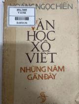 Văn học Xô Viết những năm gần đây / Hoàng Ngọc Hiến