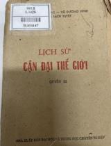 Lịch sử cận đại Thế giới / Nguyễn Văn Hồng, Vũ Dương Ninh, Võ Mai Bạch Tuyết . Quyển 3