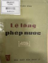 Lệ làng phép nước / Bùi Xuân Đính