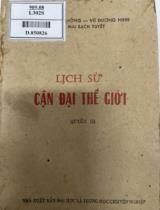 Lịch sử cận đại thế giới / Nguyễn Văn Hồng, Vũ Dương Ninh, Võ Mai Bạch Tuyết . Q. 2