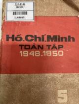 Hồ Chí Minh toàn tập 1948-1950 . T.5 , 1/1948 - 12/1950