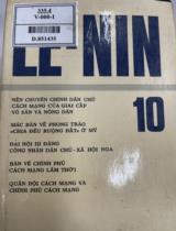 V.I. Lê-Nin toàn tập / V.I. Lê-Nin . T.10 , Tháng Ba - tháng Sáu 1905