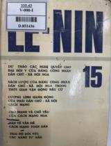 V.I. Lê-Nin toàn tập / V.I. Lê-Nin . T.15 , Tháng Hai - tháng Sáu 1907