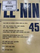 V.I. Lê-Nin toàn tập / V.I. Lê-Nin . T.45 , Tháng Ba 1922 - tháng Ba 1923