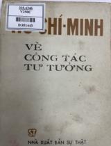 Về công tác tư tưởng / Hồ Chí Minh