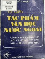 Từ điển tác phẩm văn học nước ngoài / Hữu Ngọc . T. 1