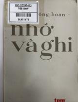 Nhớ và ghi / Nguyễn Công Hoan