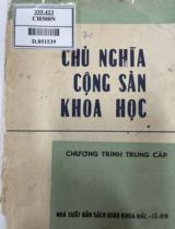 Chủ nghĩa cộng sản khoa học : Chương trình trung cấp