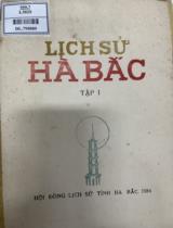 Lịch sử Hà Bắc . T. 1
