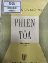 Phiên tòa : Tiểu thuyết / Va Xi Li Ác Đa Mát Xki. Người dịch: Anh Dũng , T.1
