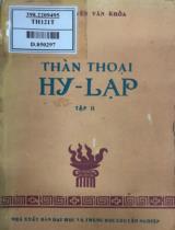 Thần thoại Hy - Lạp / Nguyễn Văn Khỏa . T.2