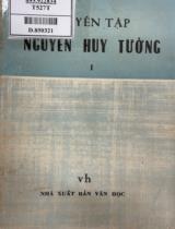 Tuyển tập Nguyễn Huy Tưởng : Ba tập . T.1