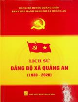 Lịch sử Đảng bộ xã Vinh Mỹ (1930 - 2020) / Biên soạn: Đinh Văn Chương, Trần Đình Hùng, Ngô Hoàng Long