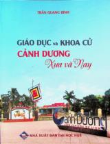 Giáo dục và khoa cử Cảnh Dương xưa và nay / Trần Quang Bình