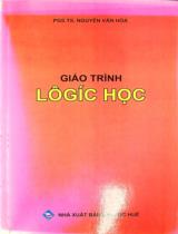Giáo trình lôgíc học / Nguyễn Văn Hoà