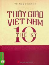 Thầy giáo Việt Nam 10 thế kỷ / Vũ Ngọc Khánh