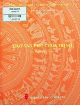 Thơ văn phủ chúa Trịnh / Đinh Khắc Thuân chủ biên . T.1 , Chuyên luận