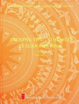 Trương Tửu - Tuyển tập lý luận phê bình / Trương Tửu . T.4 , Tiểu luận
