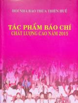 Tác phẩm báo chí chất lượng cao năm 2015