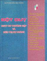 Đột quỵ - Nguy cơ thường gặp và điều trị dự phòng / Nguyễn Văn Thông