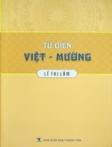 Từ điển Việt - Mường / Lê Thị Lâm