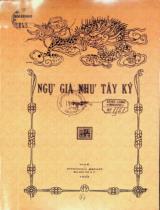 Ngự giá như Tây ký / Nguyễn Cao Tiêu